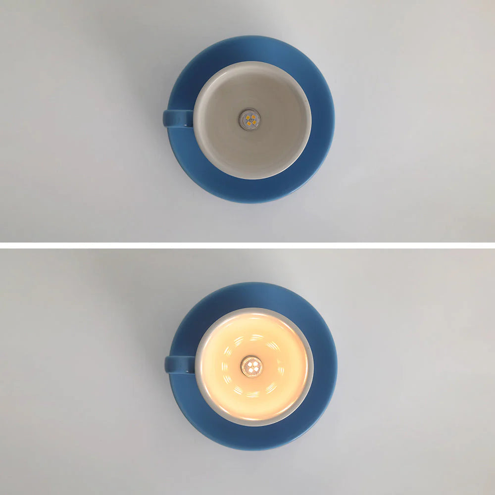 Cup-Shaped Ceiling Light