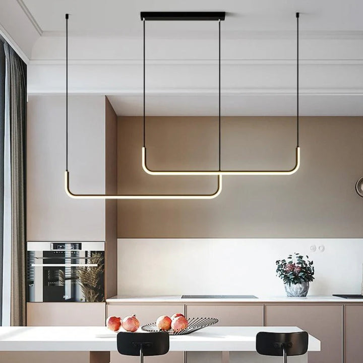 Modern LED Linear Pendant Light