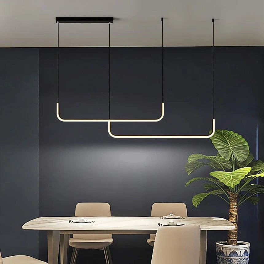Modern LED Linear Pendant Light