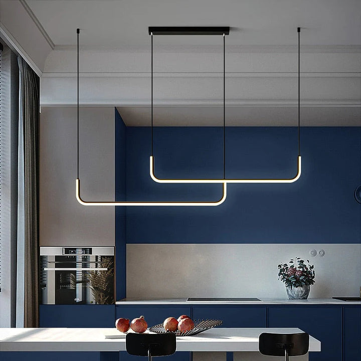 Modern LED Linear Pendant Light