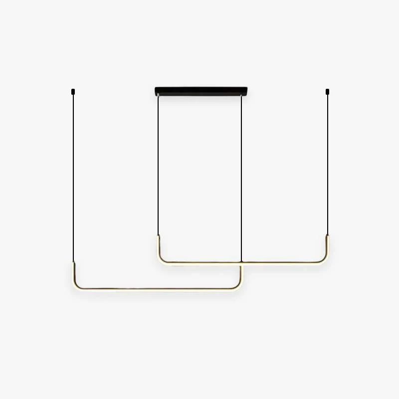 Modern LED Linear Pendant Light