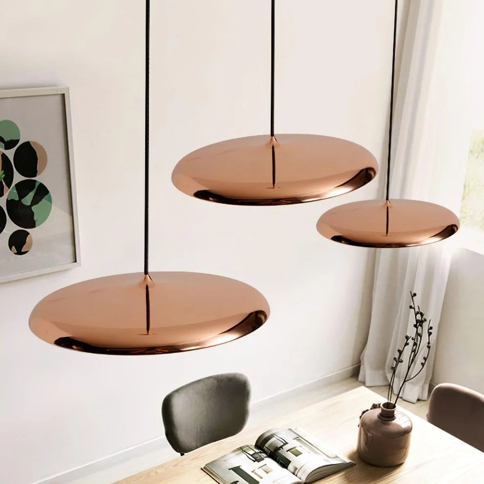 Round Modern Scandinavian Pendant Light