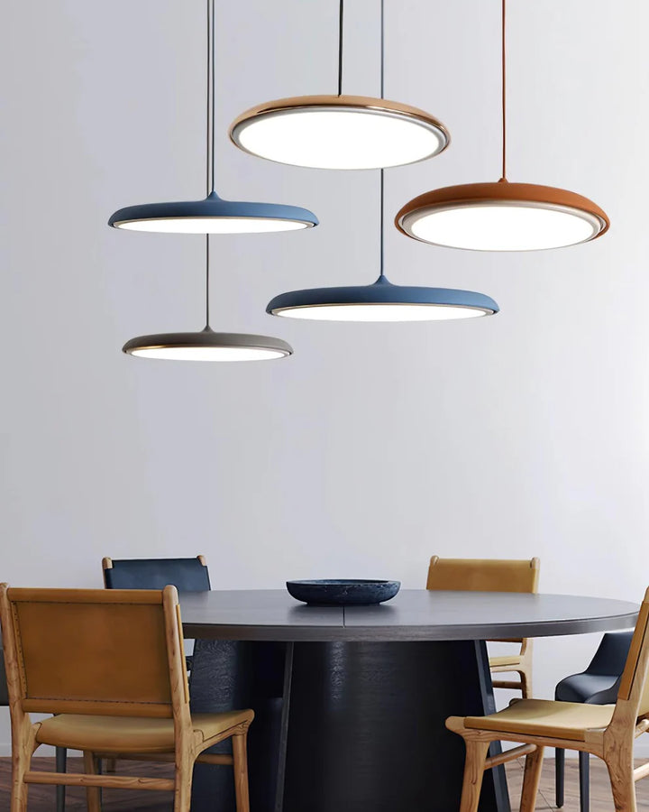 Round Modern Scandinavian Pendant Light