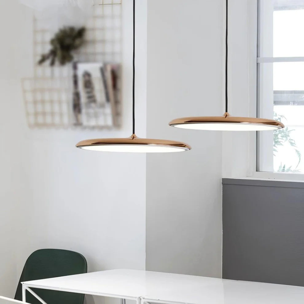 Round Modern Scandinavian Pendant Light