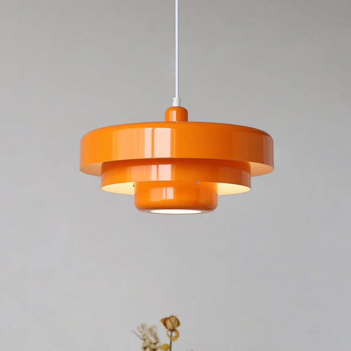 Three-tier Circular Mid-Century Retro Bauhaus Pendant Light