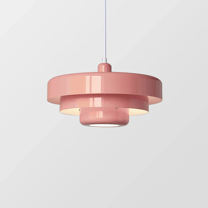 Three-tier Circular Mid-Century Retro Bauhaus Pendant Light