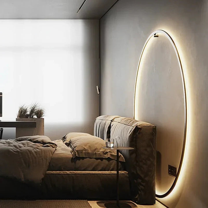 Minimalist Sleek Scandinavian Round Wall Light