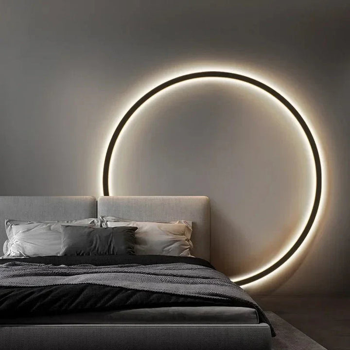 Minimalist Sleek Scandinavian Round Wall Light