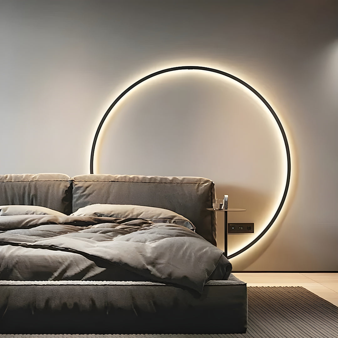 Minimalist Sleek Round Wall Light