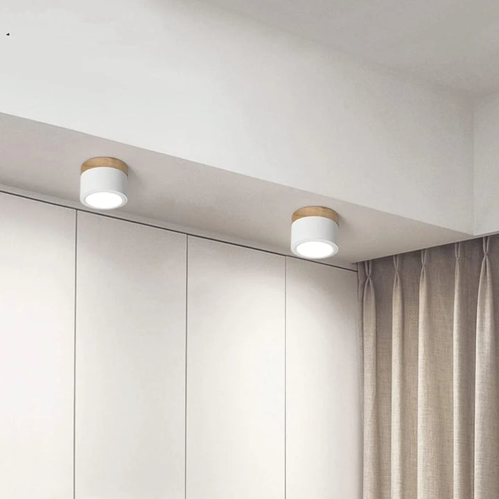 Modern Minimalist Scandinavian Round Ceiling Light
