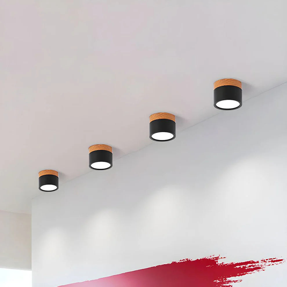 Modern Minimalist Scandinavian Round Ceiling Light
