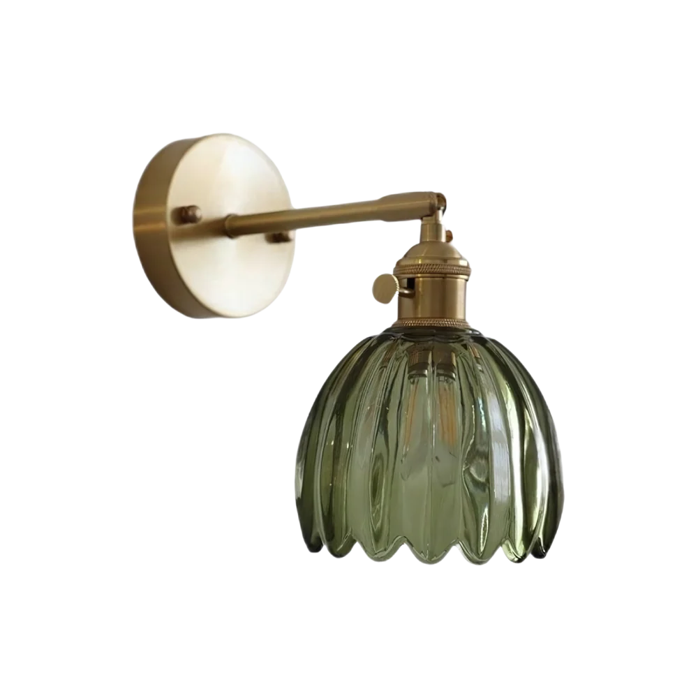 Antique Traditional Petal Style Wall Light