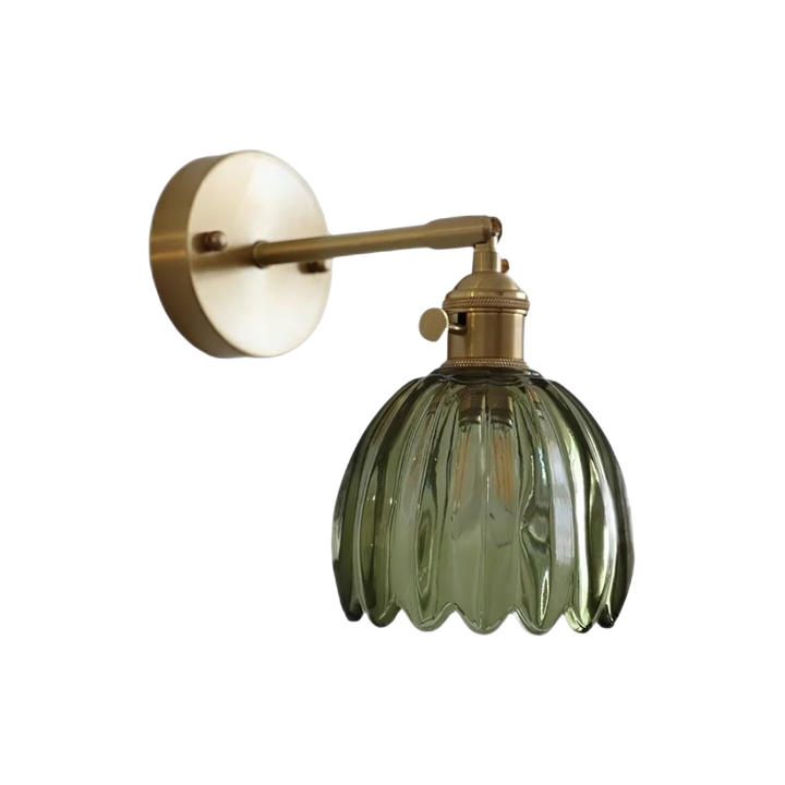 Antique Traditional Petal Style Wall Light