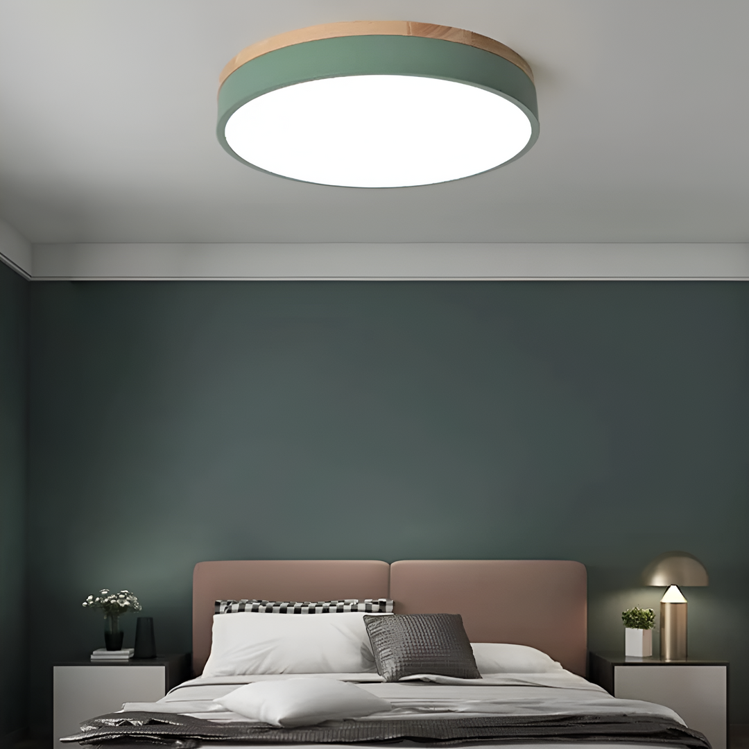 Nordic Scandinavian Minimalist Round LED Ceiling Light