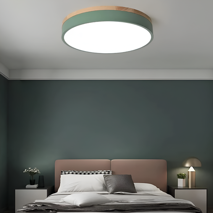 Nordic Scandinavian Minimalist Round LED Ceiling Light