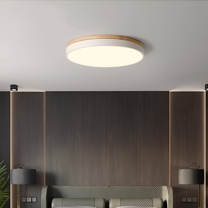 Nordic Scandinavian Minimalist Round LED Ceiling Light