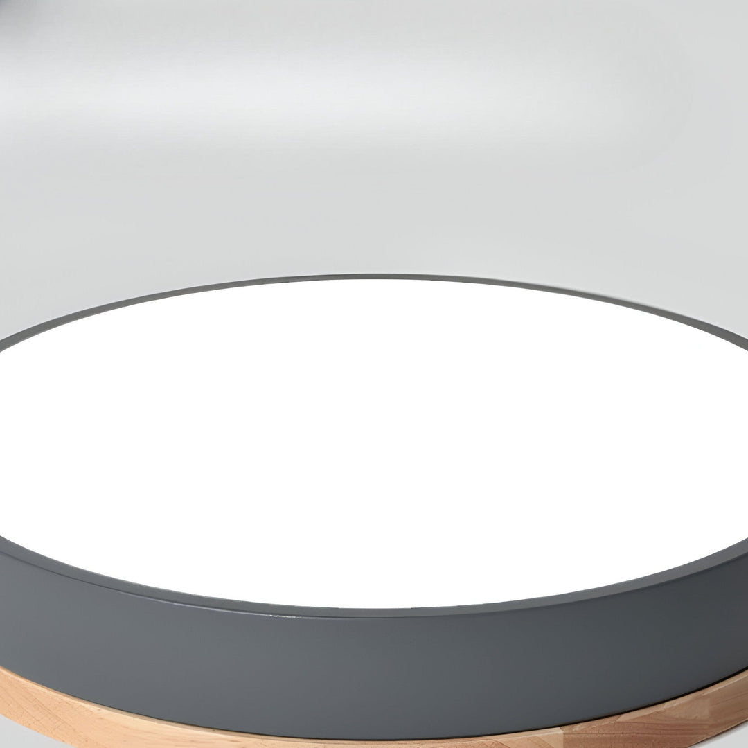 Nordic Scandinavian Minimalist Round LED Ceiling Light
