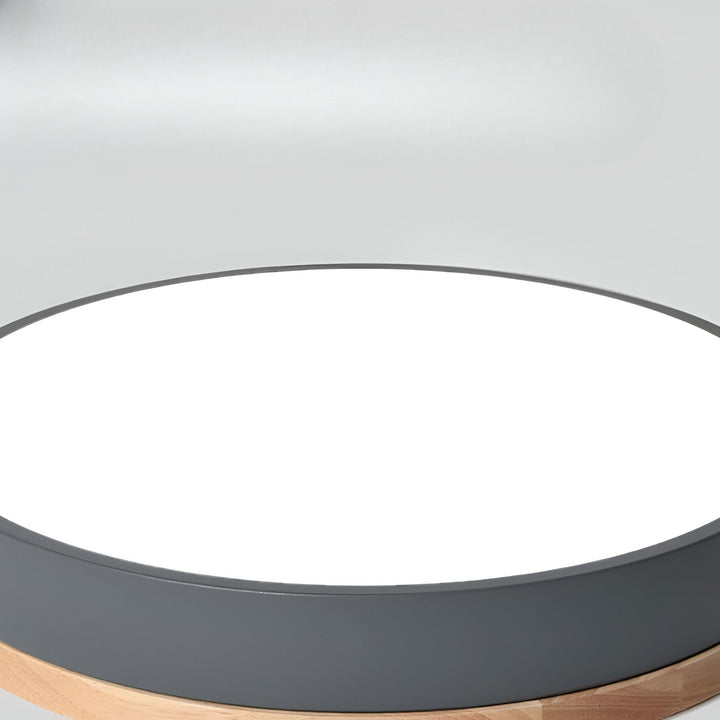Nordic Scandinavian Minimalist Round LED Ceiling Light