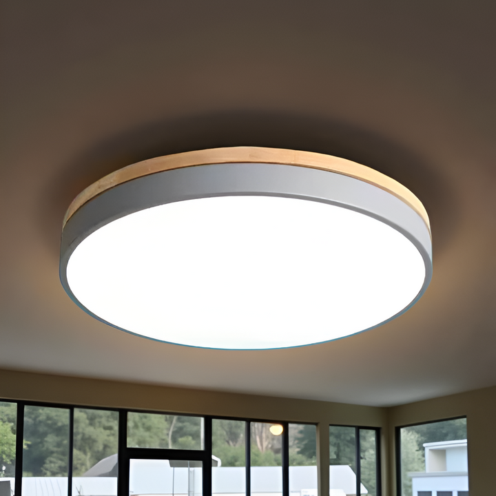 Nordic Scandinavian Minimalist Round LED Ceiling Light