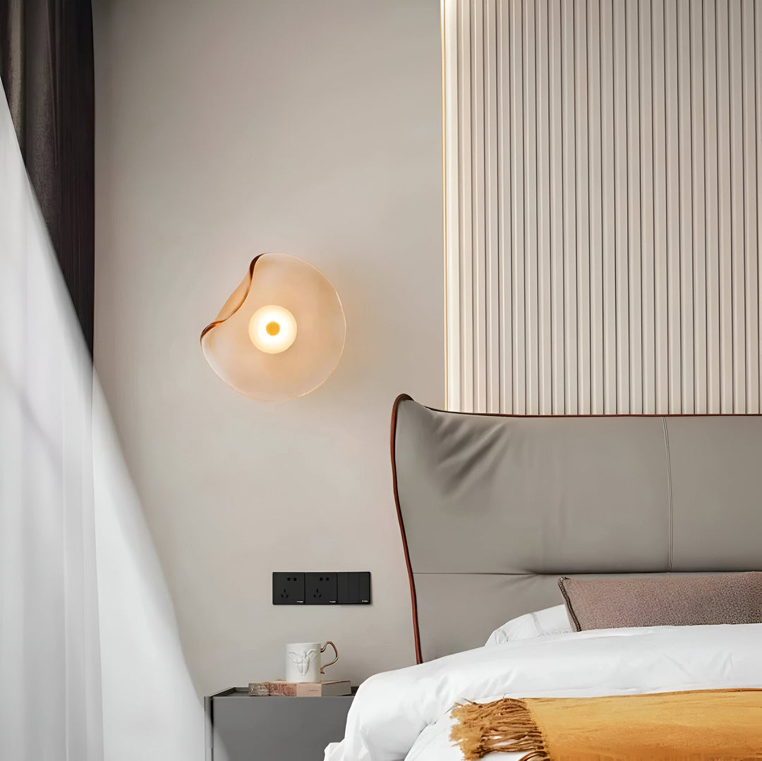 Japandi-Inspired Curved Nordic LED Wall Light