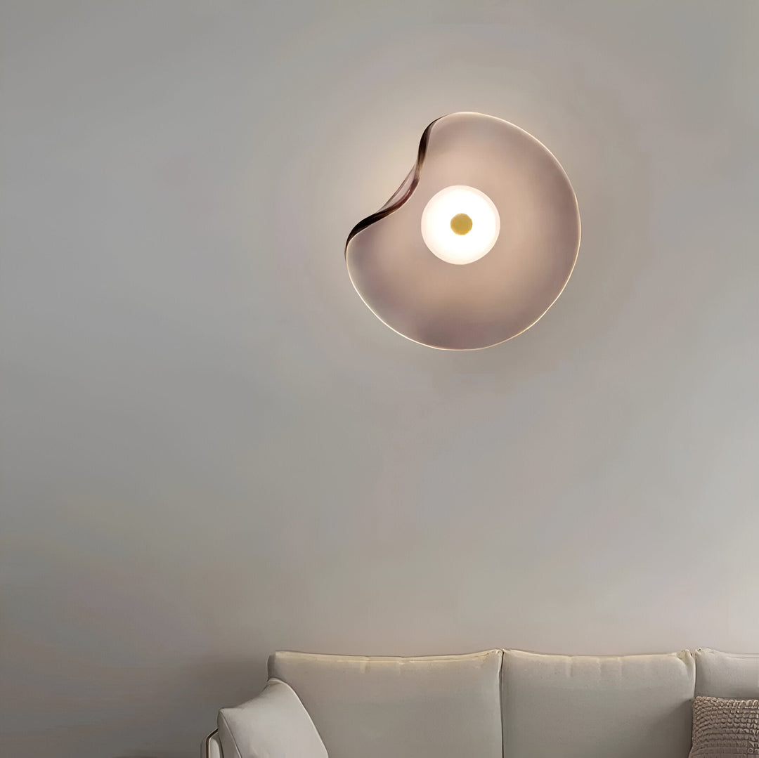 Japandi-Inspired Curved Nordic LED Wall Light