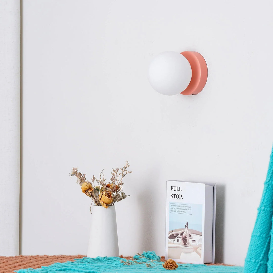 Round Dual-Use Scandinavian Wall & Ceiling Light