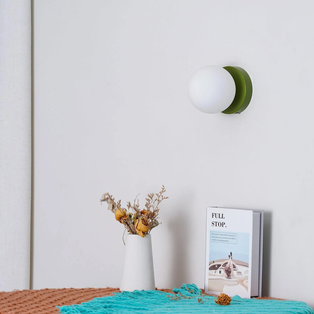 Round Dual-Use Scandinavian Wall & Ceiling Light