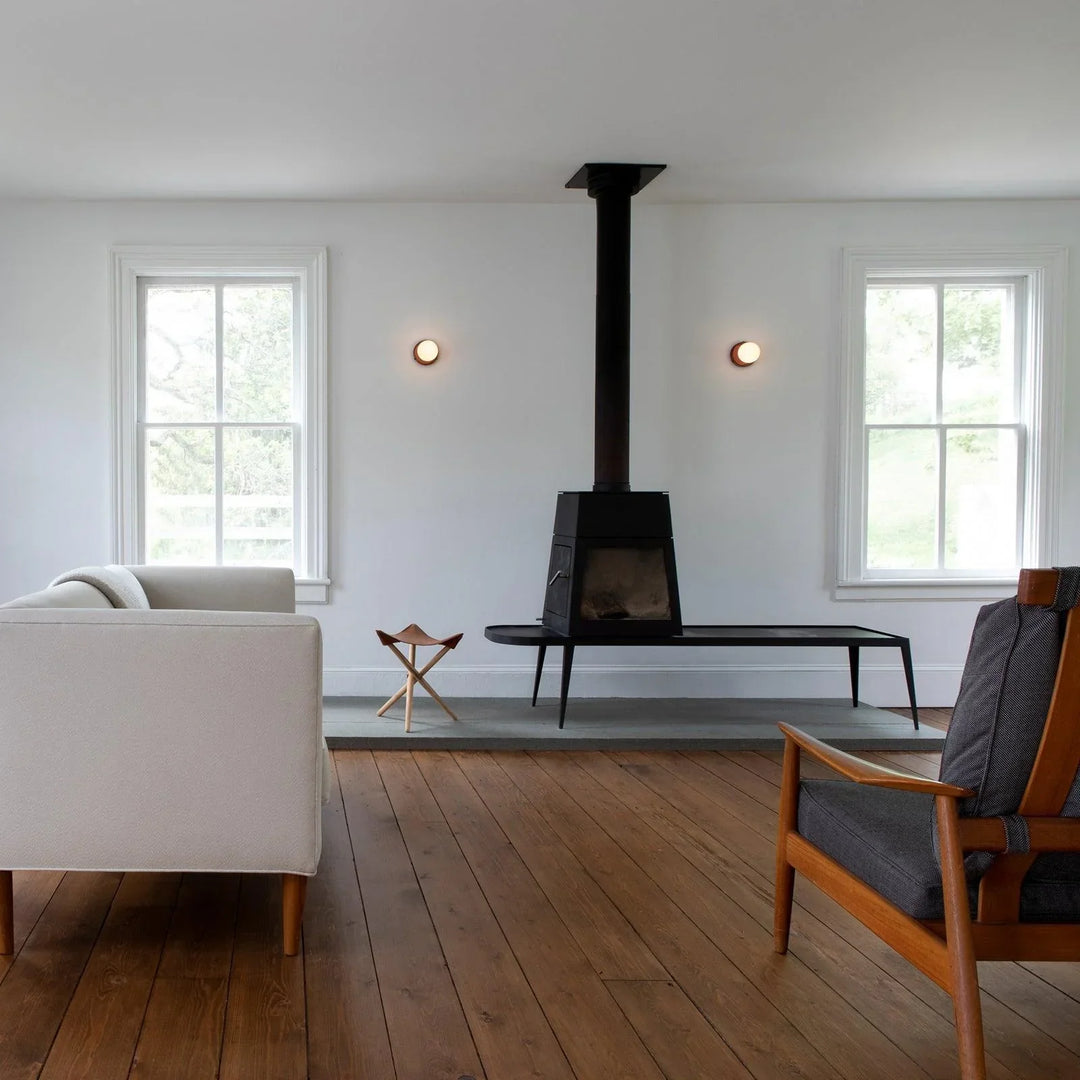 Round Dual-Use Scandinavian Wall & Ceiling Light