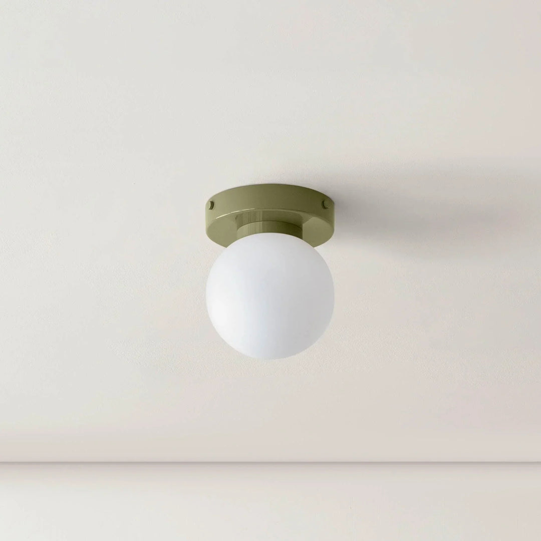 Round Dual-Use Scandinavian Wall & Ceiling Light