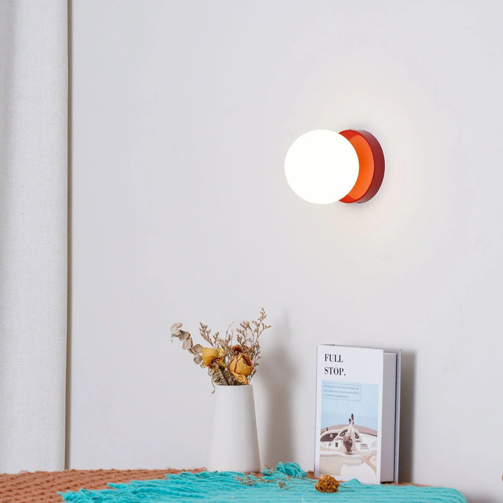 Round Dual-Use Scandinavian Wall & Ceiling Light
