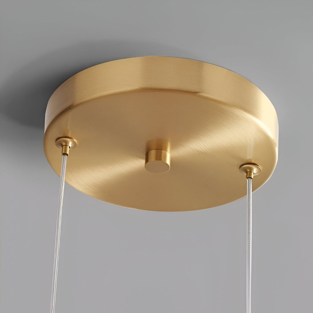 Mid-Century Retro-Influenced Pendant Light