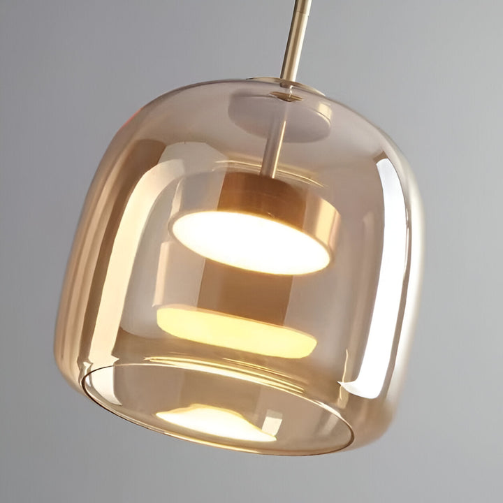 Mid-Century Retro-Influenced Pendant Light