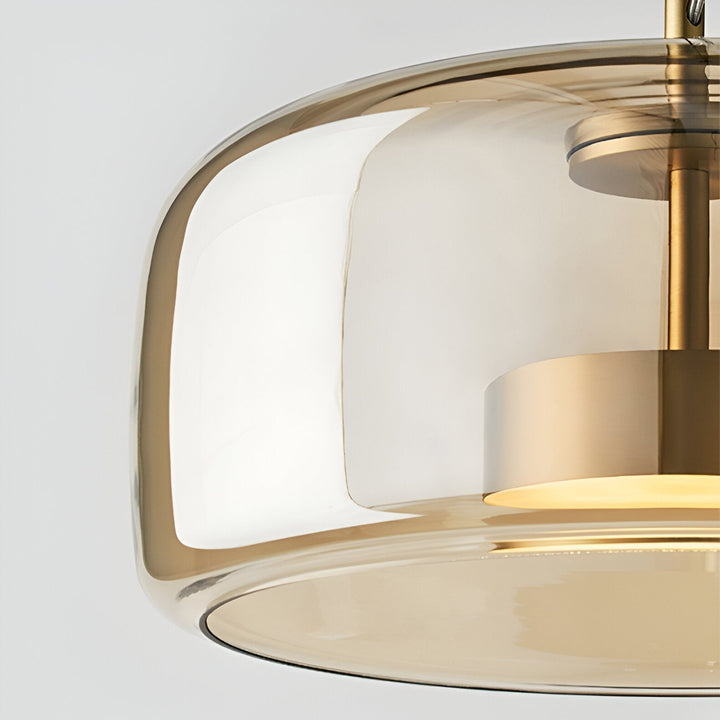 Mid-Century Retro-Influenced Pendant Light