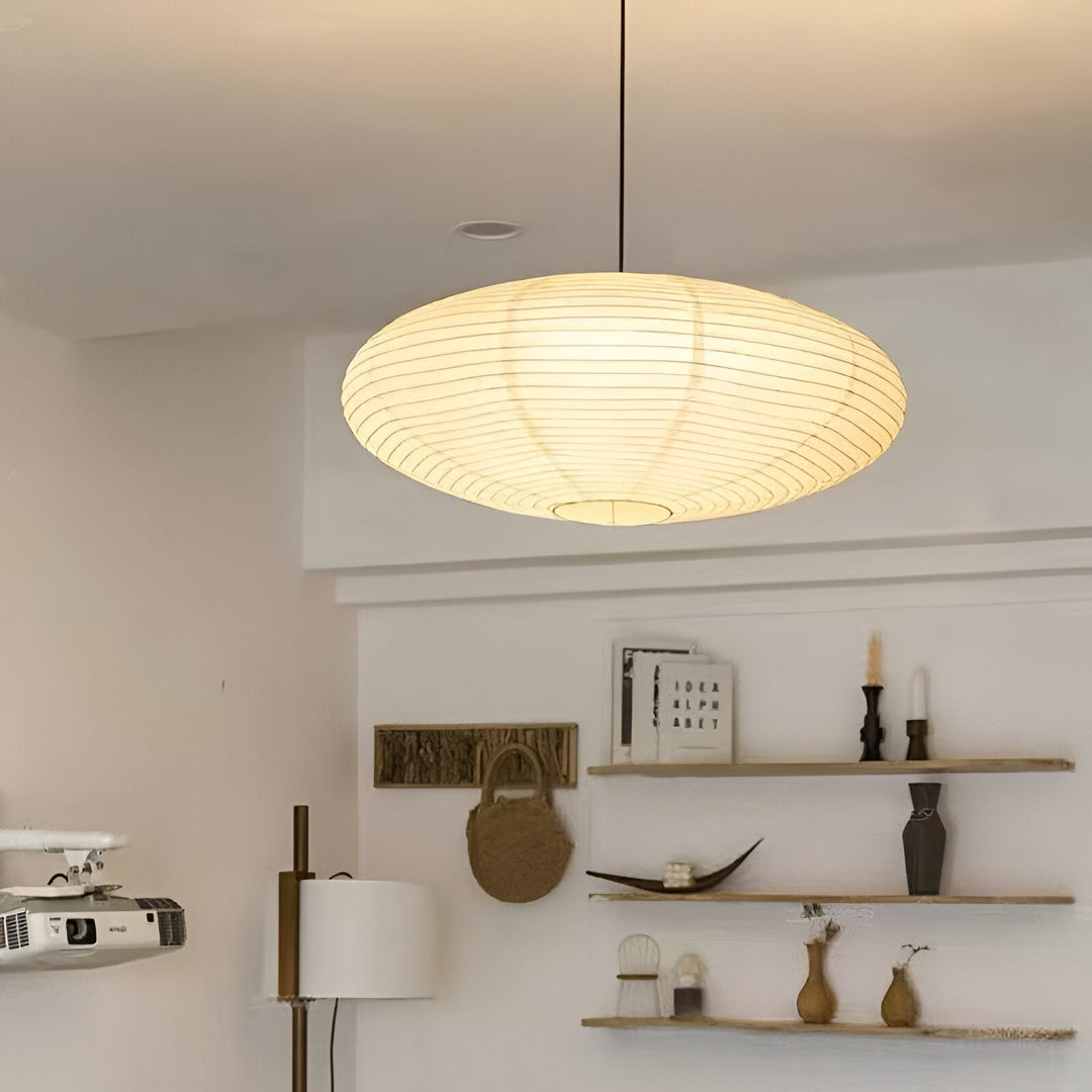 Japandi Origami Inspired Pendant Light