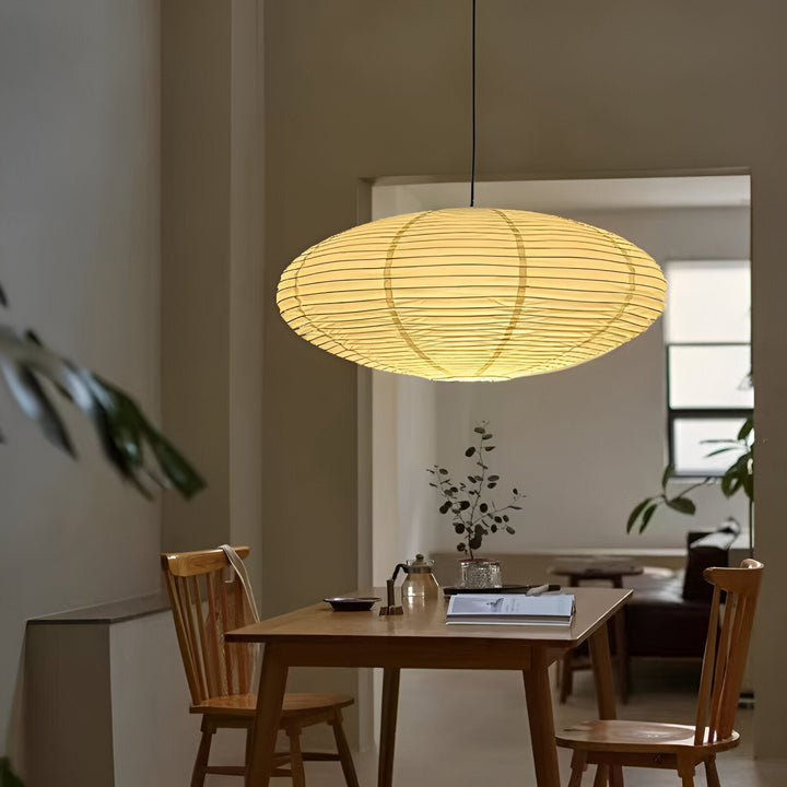 Japandi Origami Inspired Pendant Light