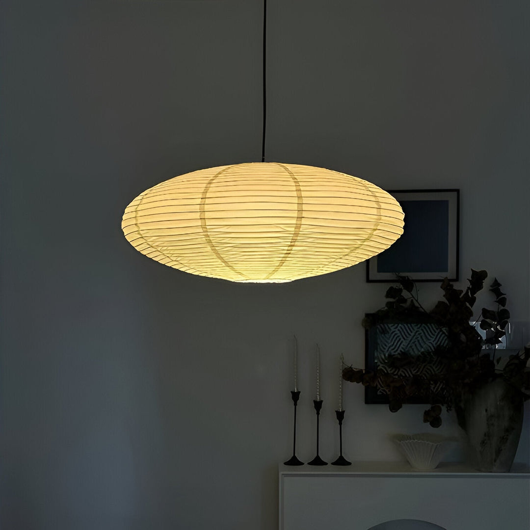 Japandi Origami Inspired Pendant Light