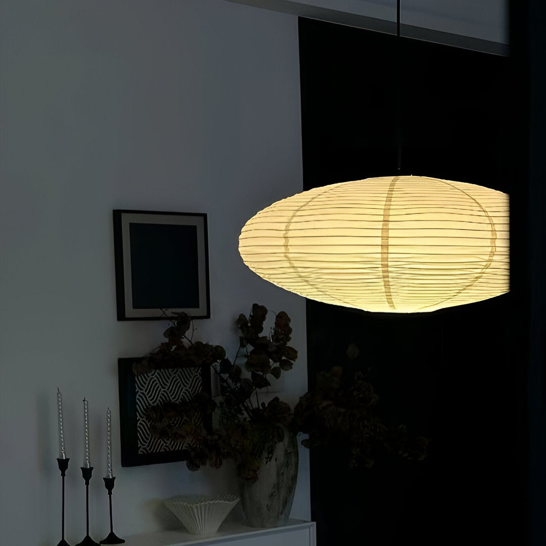 Japandi Origami Inspired Pendant Light