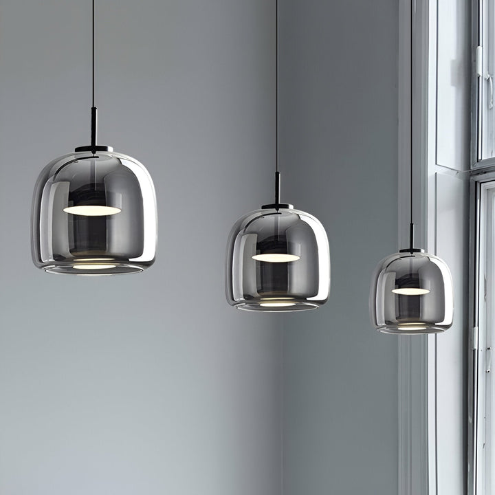 Mid-Century Retro-Influenced Pendant Light