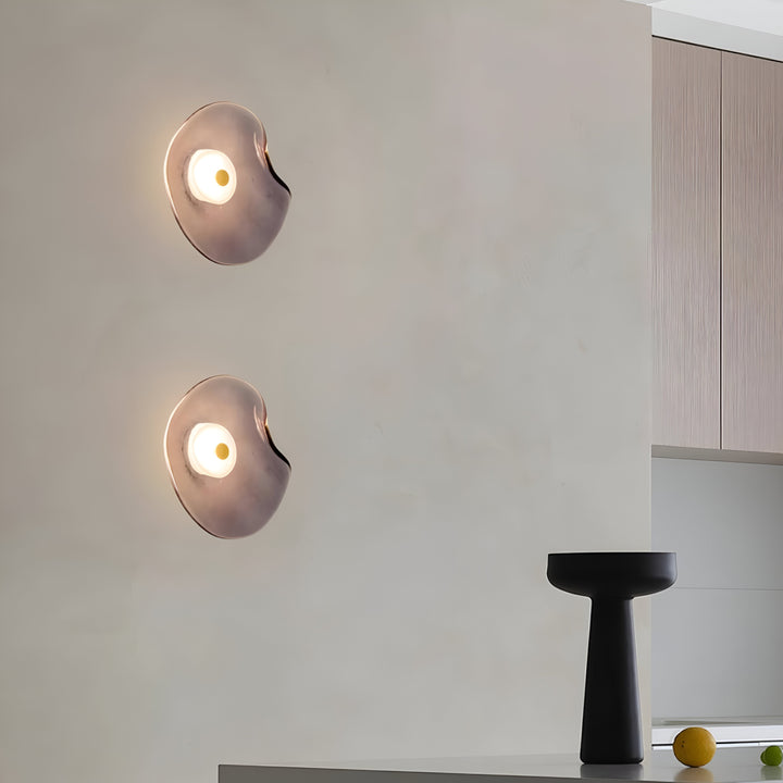 Japandi-Inspired Curved Nordic LED Wall Light