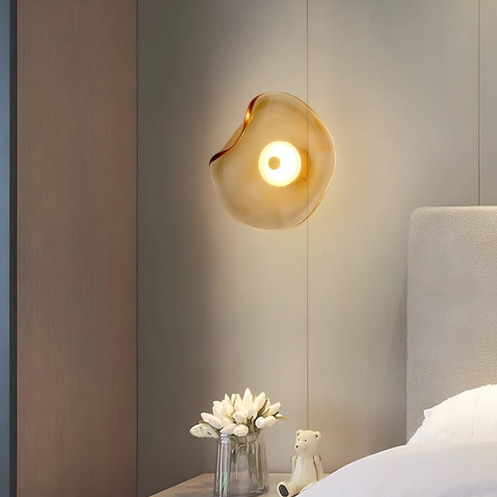 Japandi-Inspired Curved Nordic LED Wall Light