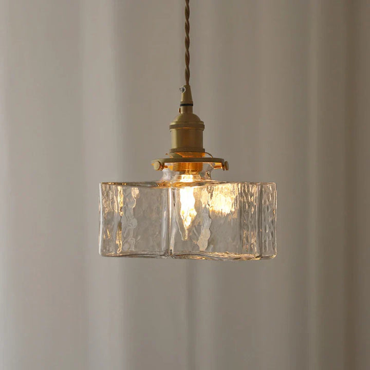 Vintage Style Textured Pendant Light