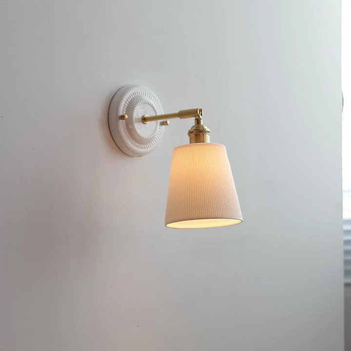Retro Japandi-Inspired Wall Light