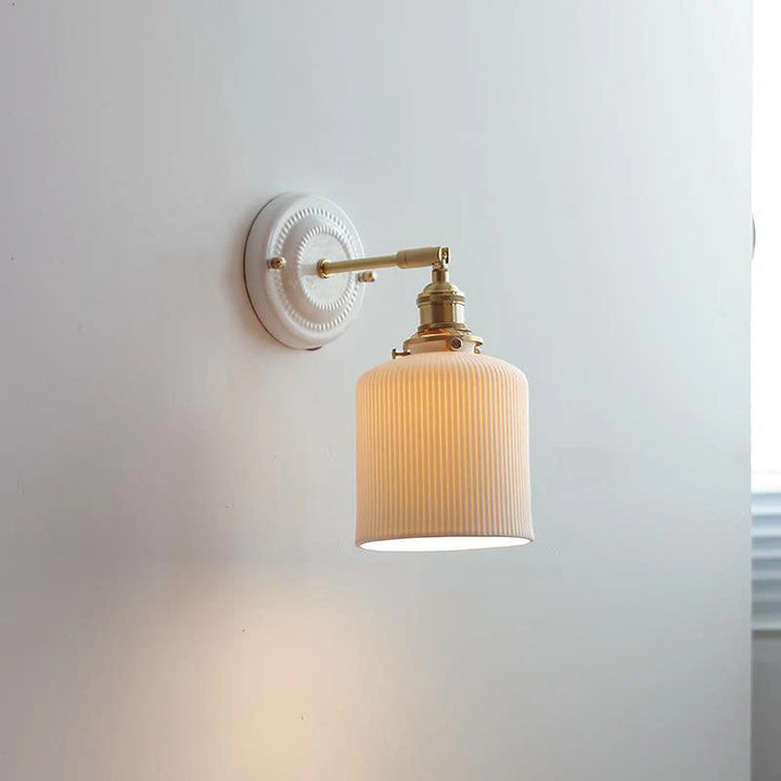 Retro Japandi-Inspired Wall Light