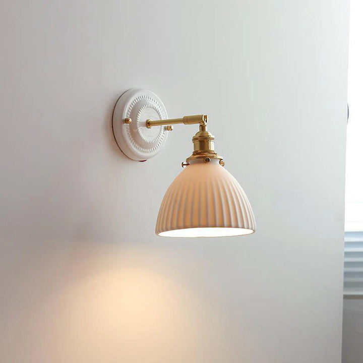 Retro Japandi-Inspired Wall Light