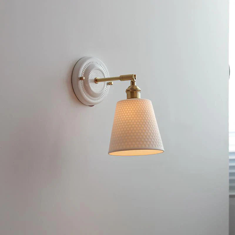 Retro Japandi-Inspired Wall Light