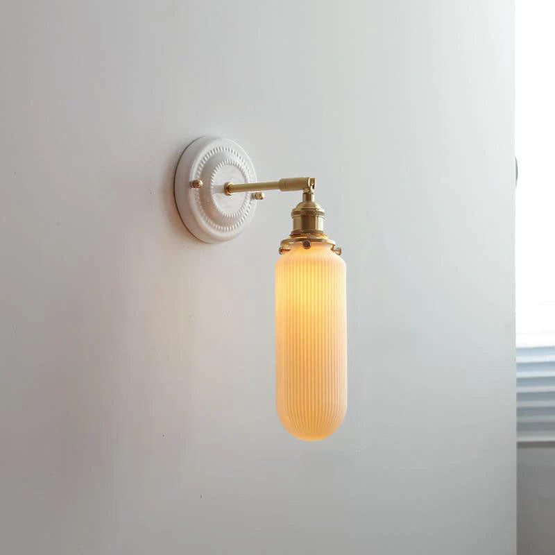 Retro Japandi-Inspired Wall Light