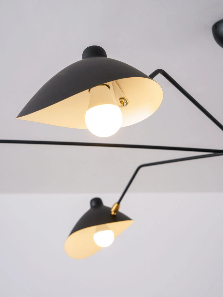 Modern Multi-Head Scandinavian Ceiling Light