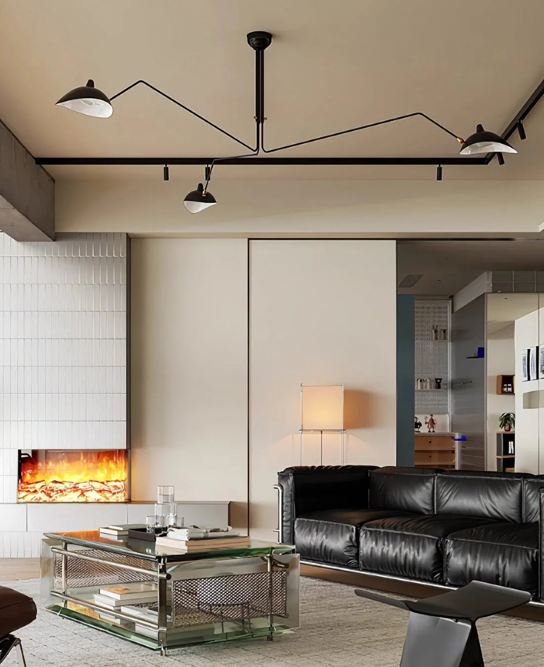 Modern Multi-Head Scandinavian Ceiling Light