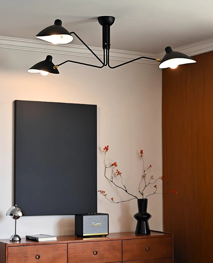 Modern Multi-Head Scandinavian Ceiling Light