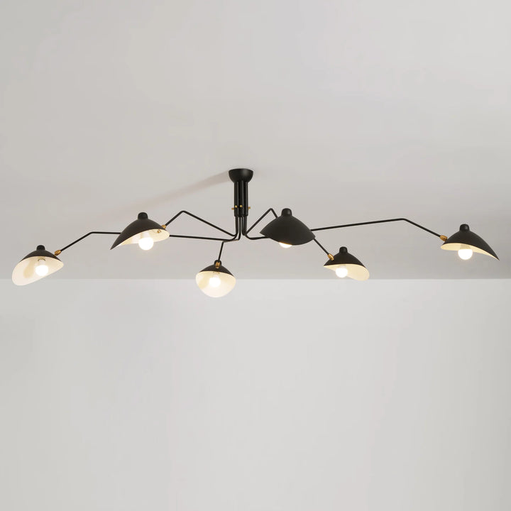 Modern Multi-Head Scandinavian Ceiling Light